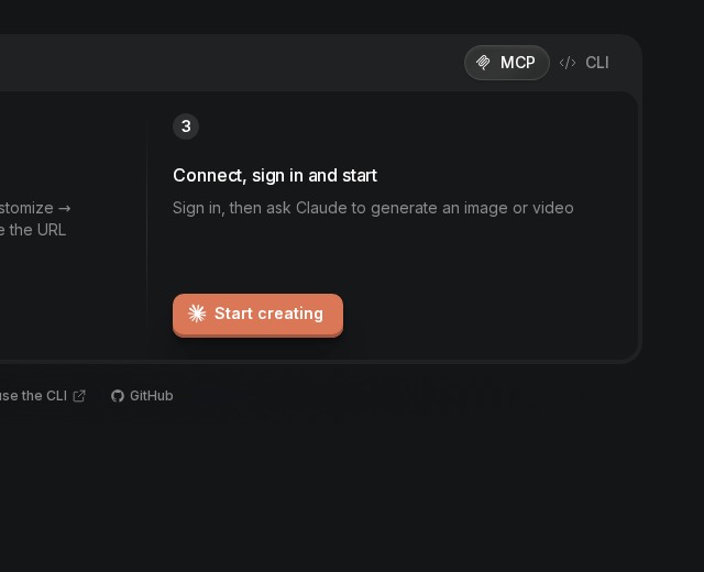 Connect sign in and start 공식 화면